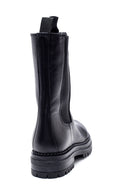 Women's Leather Long Chelsea Boots | Derimod Women's Leather Long Chelsea Boots | Derimod