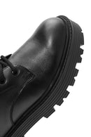 Men's Black Zippered Leather Casual Boots | Derimod Men's Black Zippered Leather Casual Boots | Derimod