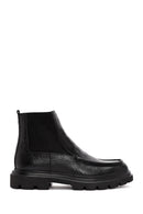 Men's Black Leather Casual Chelsea Boots | Derimod Men's Black Leather Casual Chelsea Boots | Derimod