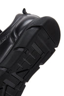 Men's Black Lace-up Leather Casual Shoes | Derimod Men's Black Lace-up Leather Casual Shoes | Derimod