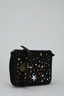 Women's Crossbody Bag with Star Staple Detail | Derimod Women's Crossbody Bag with Star Staple Detail | Derimod