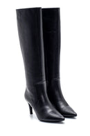Women's Zippered Heeled Boots | Derimod Women's Zippered Heeled Boots | Derimod