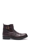 Men's Buckle Leather Boots | Derimod Men's Buckle Leather Boots | Derimod