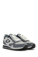 Alberto Guardiani Men's Gray Black Wen Thick Soled Sneaker | Derimod Alberto Guardiani Men's Gray Black Wen Thick Soled Sneaker | Derimod