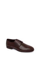 Male Brown Lace-Up Leather Classic Shoes | Derimod Male Brown Lace-Up Leather Classic Shoes | Derimod