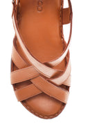 Kadın Taba Deri Comfort Sandalet | Derimod Kadın Taba Deri Comfort Sandalet | Derimod