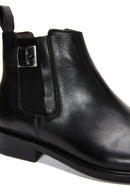 Men's Black Leather Chelsea Boots | Derimod Men's Black Leather Chelsea Boots | Derimod