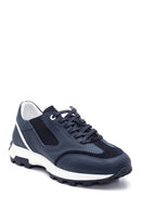 Erkek Deri Desenli Sneaker | Derimod Erkek Deri Desenli Sneaker | Derimod