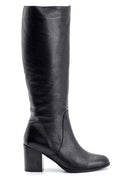 Women's Heeled Leather Boots | Derimod Women's Heeled Leather Boots | Derimod