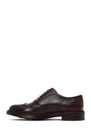 Men's Brown Lace-Up Leather Casual Shoes | Derimod Men's Brown Lace-Up Leather Casual Shoes | Derimod
