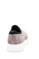 Men's Mink Suede Leather Sneaker | Derimod Men's Mink Suede Leather Sneaker | Derimod