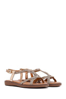 Woman Pink Stone Sandals | Derimod Woman Pink Stone Sandals | Derimod