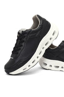 Derimod Studio Erkek Siyah Bağcıklı Kalın Tabanlı Sneaker | Derimod Derimod Studio Erkek Siyah Bağcıklı Kalın Tabanlı Sneaker | Derimod