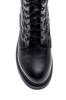 Women's Leather Quilted Boots | Derimod Women's Leather Quilted Boots | Derimod