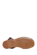 Women's Brown Leather Bodrum Sandals | Derimod Women's Brown Leather Bodrum Sandals | Derimod