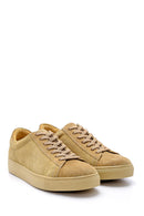 Men's Suede Leather Sneaker | Derimod Men's Suede Leather Sneaker | Derimod