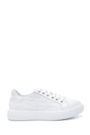 Kadın Deri Desenli Sneaker | Derimod Kadın Deri Desenli Sneaker | Derimod