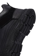 Men's Black Lace-Up Leather Casual Boots | Derimod Men's Black Lace-Up Leather Casual Boots | Derimod