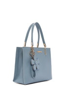 Women's Blue Long Strap Charm Handbag | Derimod Women's Blue Long Strap Charm Handbag | Derimod