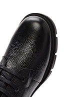 Women's Black Zippered Thick Heeled Leather Boots | Derimod Women's Black Zippered Thick Heeled Leather Boots | Derimod