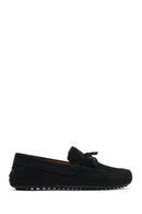 Men's Black Suede Leather Loafer | Derimod Men's Black Suede Leather Loafer | Derimod