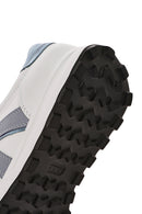 Kadın Beyaz Bağcıklı Deri Sneaker | Derimod Kadın Beyaz Bağcıklı Deri Sneaker | Derimod