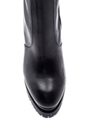 Kadın Deri Platform Topuklu Çizme | Derimod Kadın Deri Platform Topuklu Çizme | Derimod