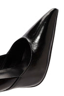 Kadın Siyah İnce Topuklu Deri Stiletto | Derimod Kadın Siyah İnce Topuklu Deri Stiletto | Derimod