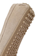 Men's Beige Suede Leather Loafer | Derimod Men's Beige Suede Leather Loafer | Derimod
