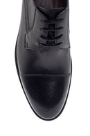Men's Leather Pattern Detailed Classic Shoes | Derimod Men's Leather Pattern Detailed Classic Shoes | Derimod