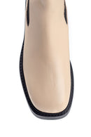 Women's Leather Thick Soled Chelsea Boots | Derimod Women's Leather Thick Soled Chelsea Boots | Derimod