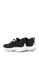 Derimod Studio Kadın Siyah Bağcıklı Kalın Tabanlı Sneaker | Derimod Derimod Studio Kadın Siyah Bağcıklı Kalın Tabanlı Sneaker | Derimod