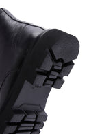 Men's Black Zippered Leather Casual Boots | Derimod Men's Black Zippered Leather Casual Boots | Derimod