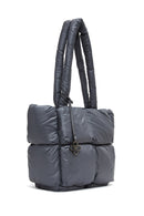 Women's Gray Quilted Shoulder Bag | Derimod Women's Gray Quilted Shoulder Bag | Derimod