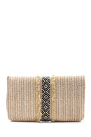 Women's Straw Portfolio Bag | Derimod Women's Straw Portfolio Bag | Derimod