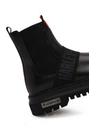 Harley Davidson Male Black Polperro Leather Chelsea Boots | Derimod Harley Davidson Male Black Polperro Leather Chelsea Boots | Derimod