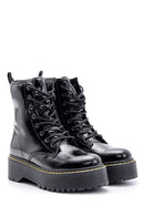 Women's Patent Leather Boots | Derimod Women's Patent Leather Boots | Derimod