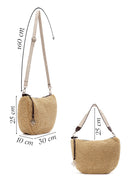 Women's Yellow Plush Shoulder Bag | Derimod Women's Yellow Plush Shoulder Bag | Derimod