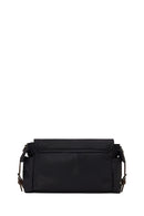 Woman Black Fabric Crossbody Bag | Derimod Woman Black Fabric Crossbody Bag | Derimod