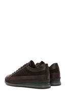 Men's Brown Lace-Up Leather Casual Sneaker | Derimod Men's Brown Lace-Up Leather Casual Sneaker | Derimod