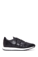 Erkek Siyah Deri Sneaker | Derimod Erkek Siyah Deri Sneaker | Derimod