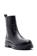 Women's Leather Casual Zipper Boots | Derimod Women's Leather Casual Zipper Boots | Derimod