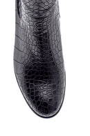 Women's Crocodile Pattern Boots | Derimod Women's Crocodile Pattern Boots | Derimod