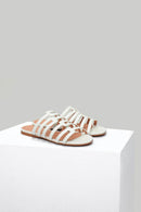 White Women's Slippers | Derimod White Women's Slippers | Derimod