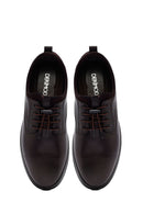 Men's Brown Lace Up Leather Casual Shoes | Derimod Men's Brown Lace Up Leather Casual Shoes | Derimod