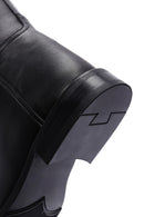 Women's Black Leather Boots | Derimod Women's Black Leather Boots | Derimod