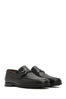 Erkek Siyah Deri Klasik Loafer | Derimod Erkek Siyah Deri Klasik Loafer | Derimod