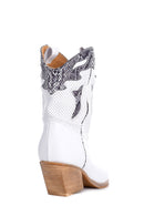 Women's Leather Cowboy Boots | Derimod Women's Leather Cowboy Boots | Derimod