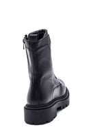 Women's Leather Zippered Boots | Derimod Women's Leather Zippered Boots | Derimod