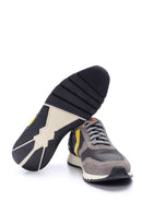 Men's Suede Detailed Sneaker | Derimod Men's Suede Detailed Sneaker | Derimod